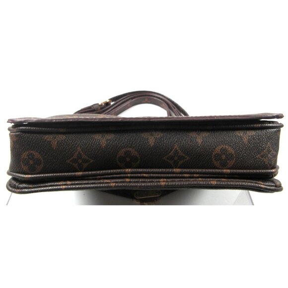Women's Monogram Brown Sling Bag Discover Sophistication Ideal for daily USE - Picture 5 of 7